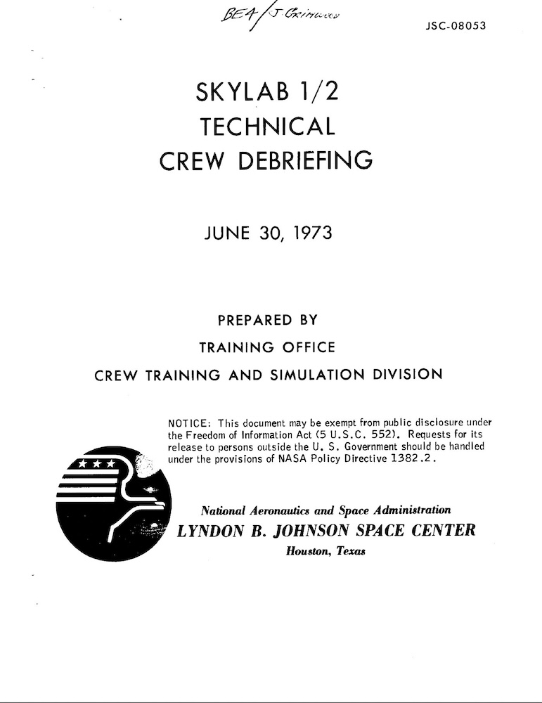 cスカイラブ乗組員が見た“光の閃き”と赤い衛星──NASA技術報告に残された1973年の未確認現象